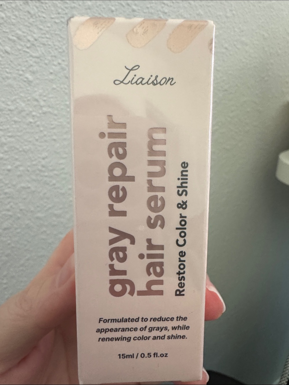 Liaison Gray Repair Hair Serum – Restore Color & Shine New